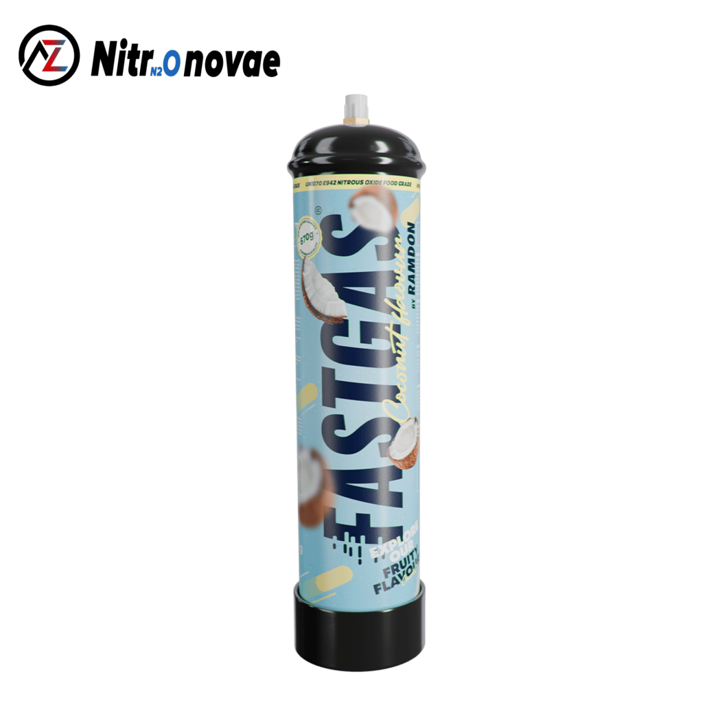 FastGas Coconut 670g N2O Cylinder