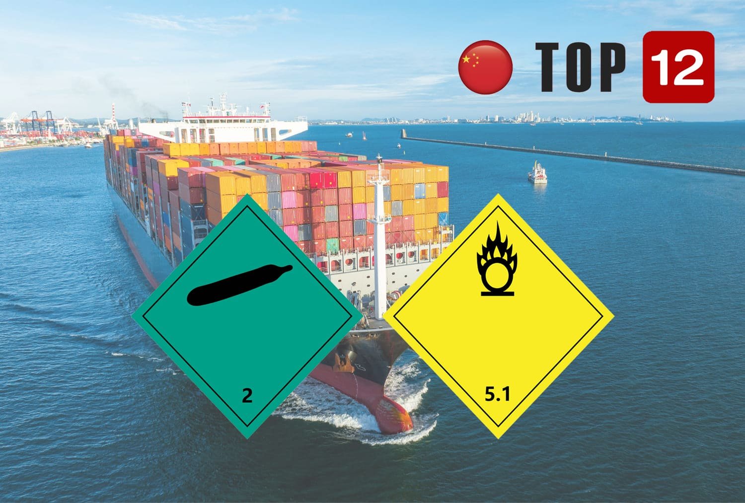 China's top 12 dangerous goods freight forwarders