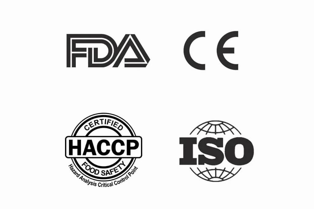 FDA-GB-ISO-CE-and-HACCP-certifications