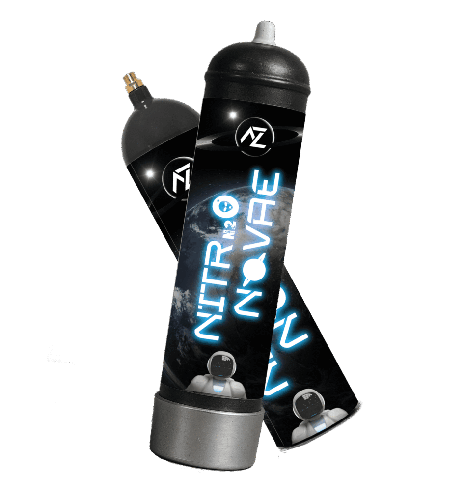 Nitronovae Cream Charger Product - Steel Cylinders and Aluminum Cylinders