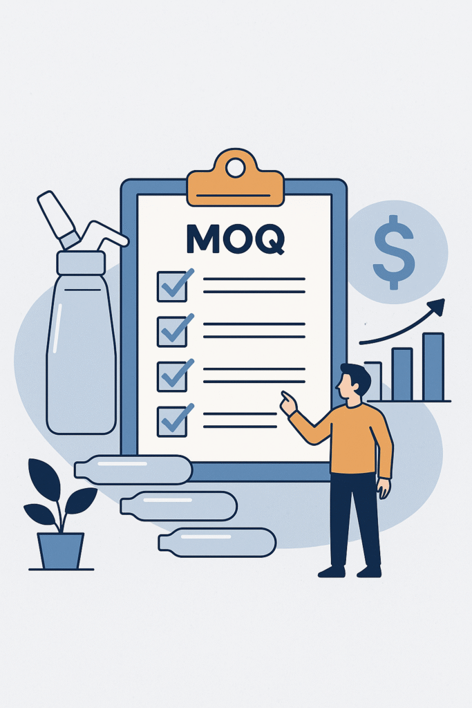 How to Set Minimum Order Quantities (MOQ) for Cream Charger Sales