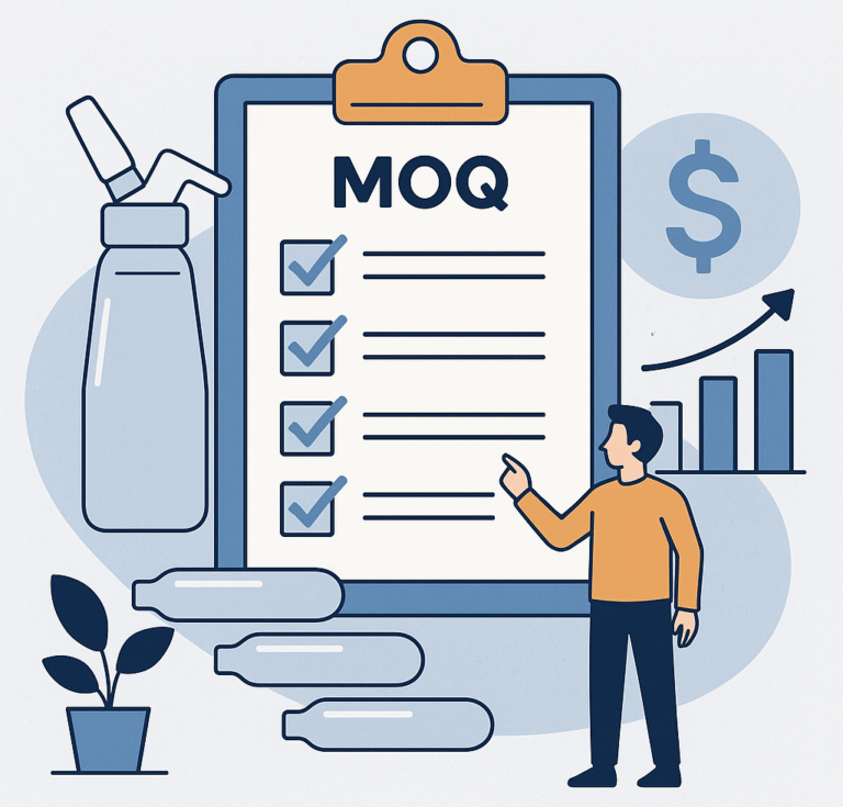 How to Set Minimum Order Quantities (MOQ) for Cream Charger Sales