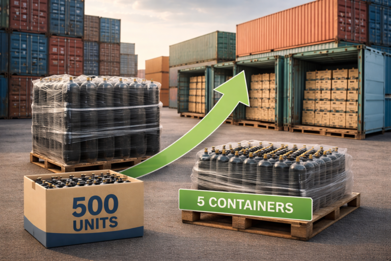 How One Client Went From 500 Units to 5 Containers a Month—Without Lowering Price