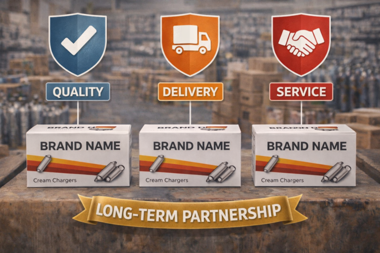 What Makes a Cream Charger Supplier Reliable in the Long Run?